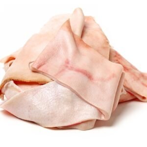 the global pork pork back skin (kulit babi) 500gr